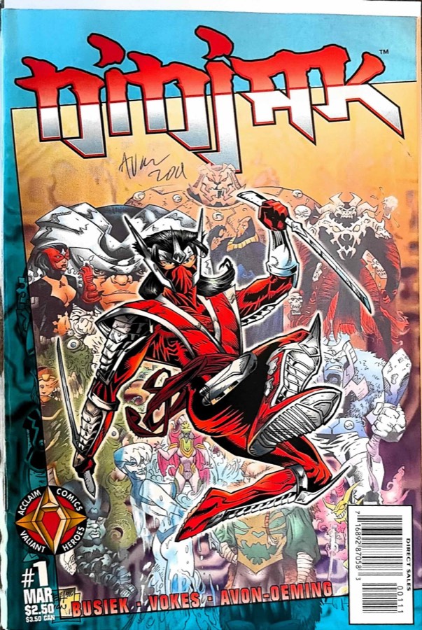 Ninjak (Acclaim / Valiant) #1