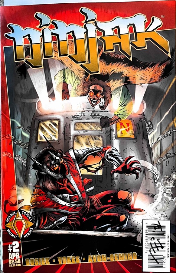 Ninjak (Acclaim / Valiant) #2