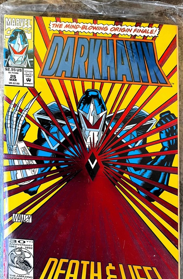 Darkhawk #25 (1993) Marvel Comics cover