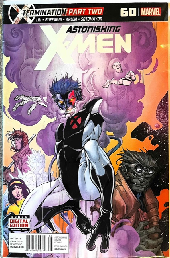 Astonishing X-Men #60 (2013) Marvel cover