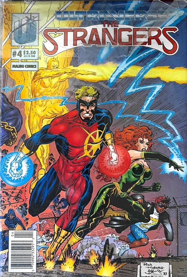 The Strangers #4 (1993) Malibu Comics cover