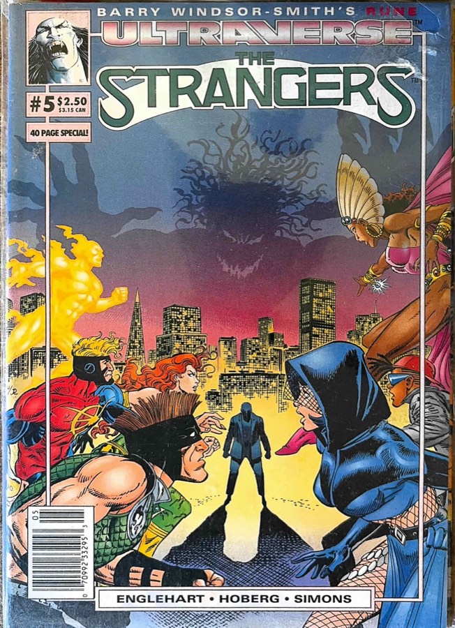 The Strangers #5 (1993) Malibu Comics cover