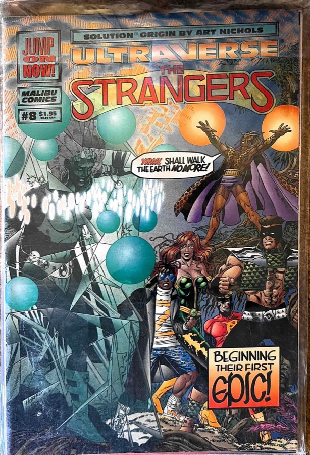 The Strangers #8 (1994) Malibu Comics cover