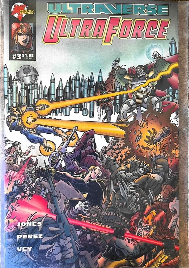 Ultraforce #3 (1994) Malibu Comics cover