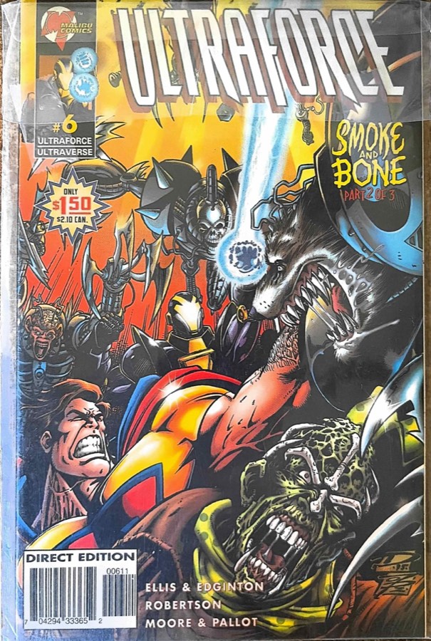 Ultraforce #6 (1995) Malibu Comics cover