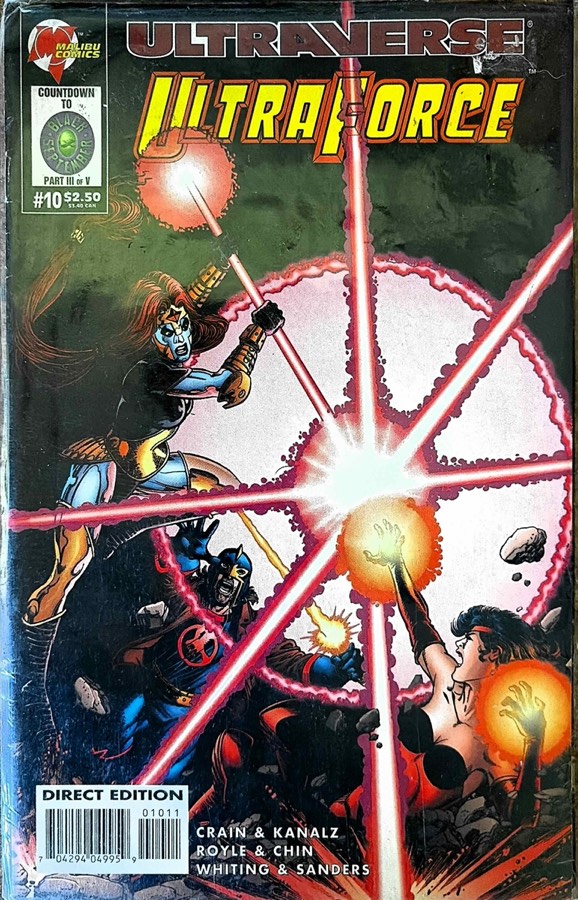 Ultraforce #10 (1995) Malibu Comics cover