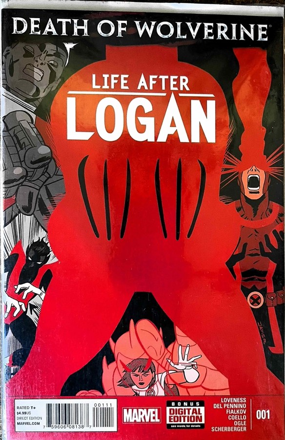 Death of Wolverine: Life After Logan #1 (2014) Marvel Comics cover