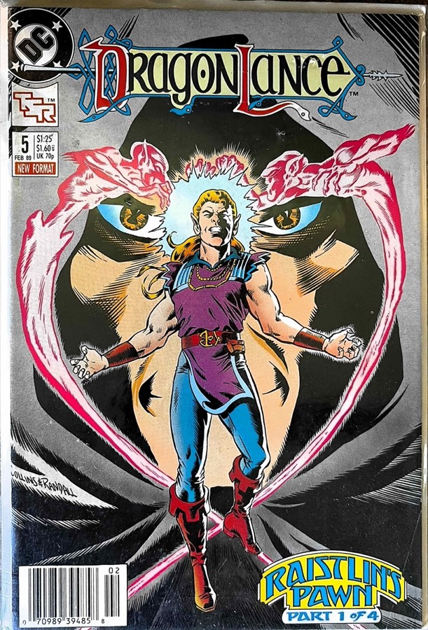 Dragonlance #5 (1989) DC Comics cover