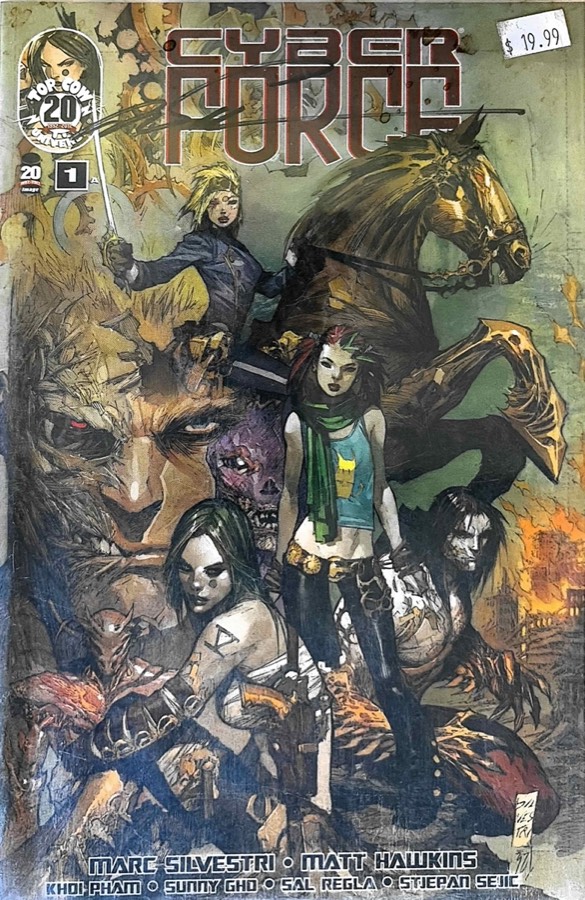 Cyber Force #1 (2012) Image Comics / Top Cow Productions cover