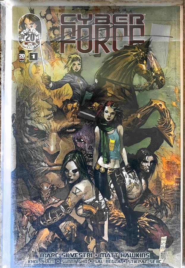 Cyber Force #1 (2012) Image Comics / Top Cow Productions cover