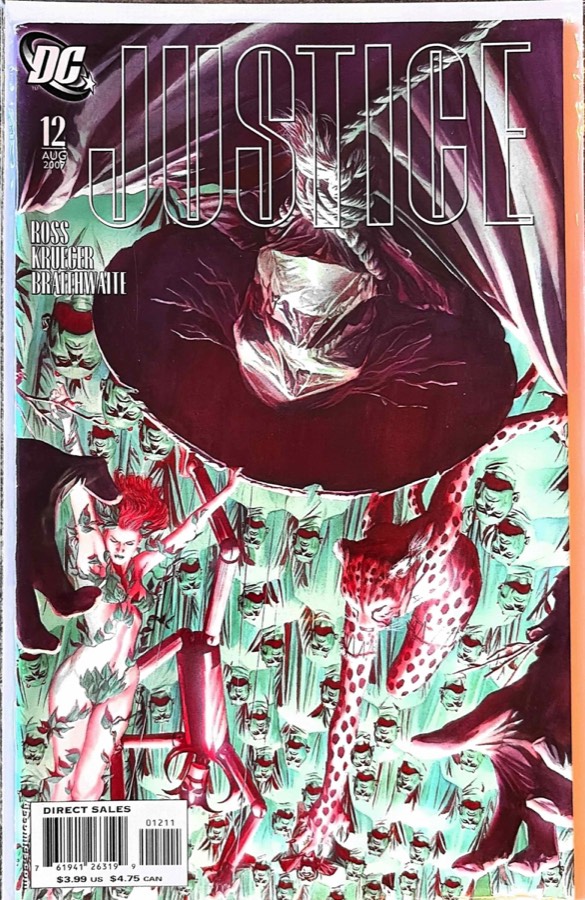Justice #12 (2007) DC Comics cover