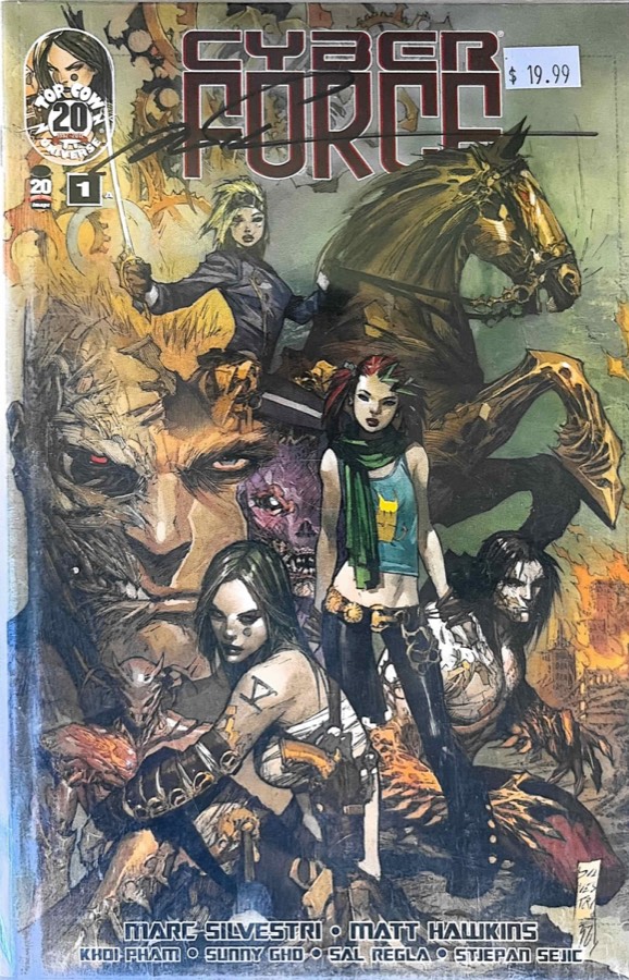 Cyber Force #1 (2012) Image Comics / Top Cow Productions cover