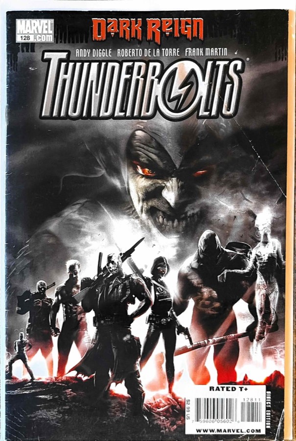 Thunderbolts #128 (2009) Marvel cover