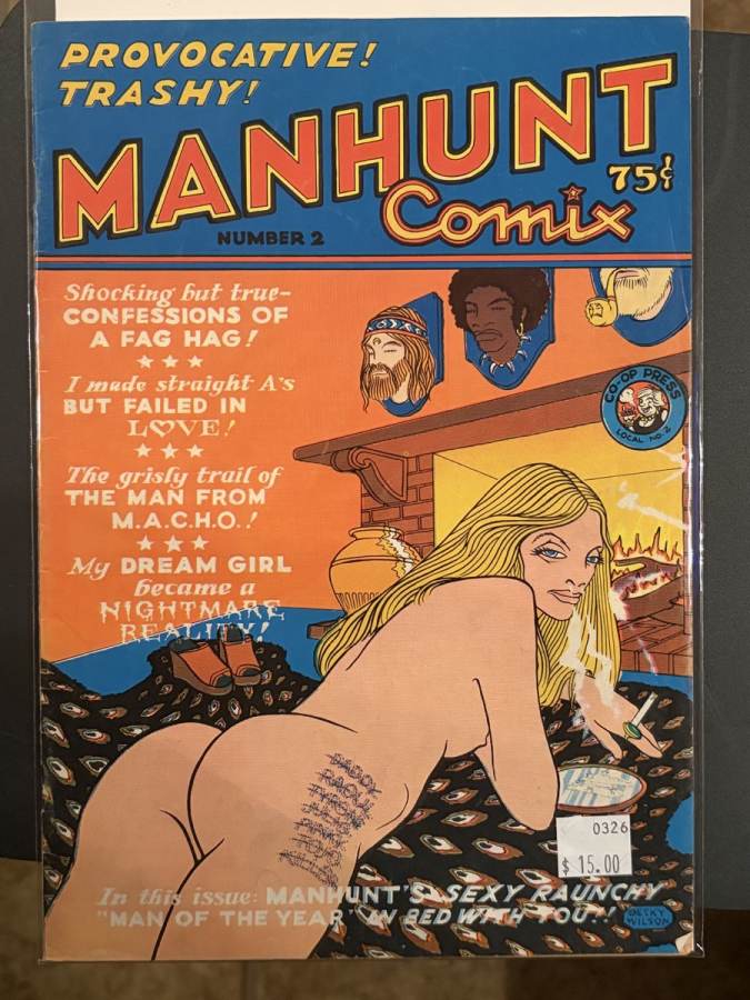 Manhunt Comix #2 cover