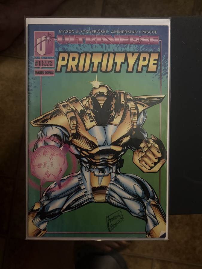 Prototype #1 (1993) Malibu NM cover