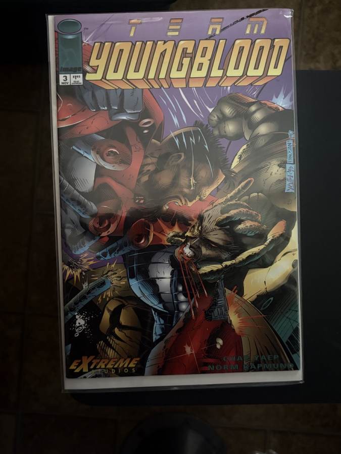 Team Youngblood #3 cover