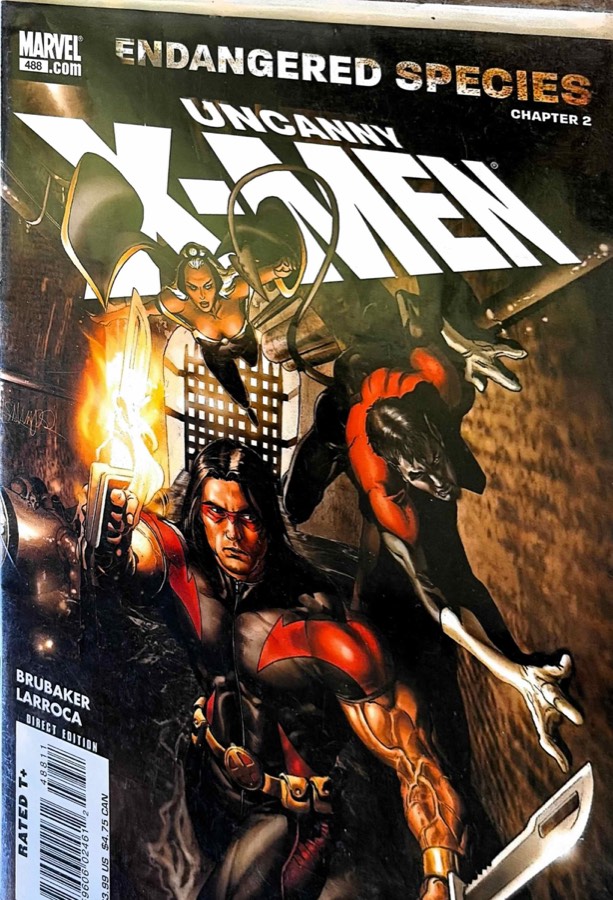 Uncanny X-Men #488 (2007) Marvel Comics cover