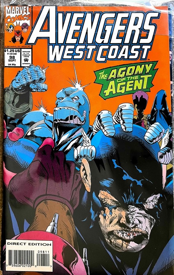 Avengers West Coast #98 (1993) Marvel cover