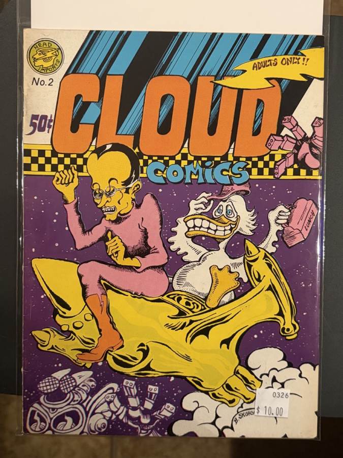 Cloud Comics #2 (1972) Head Imports VF cover