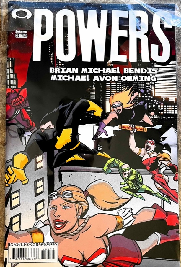 Powers #35 (2003) Image Comics cover
