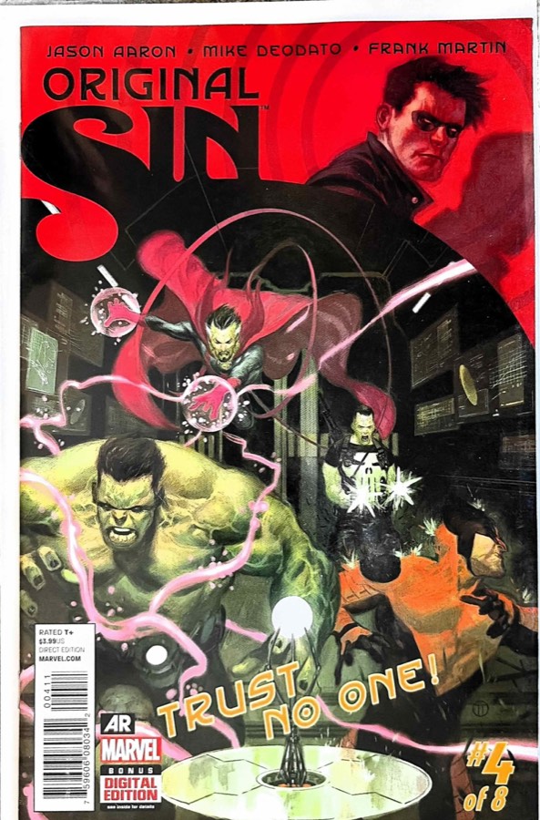 Original Sin #4 (2014) Marvel Comics cover