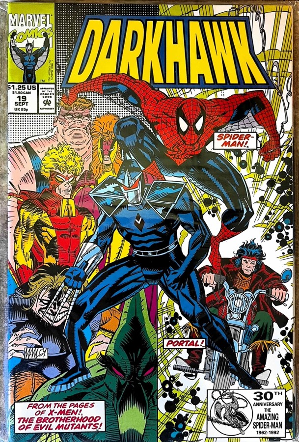 Darkhawk #19 (1992) Marvel Comics cover