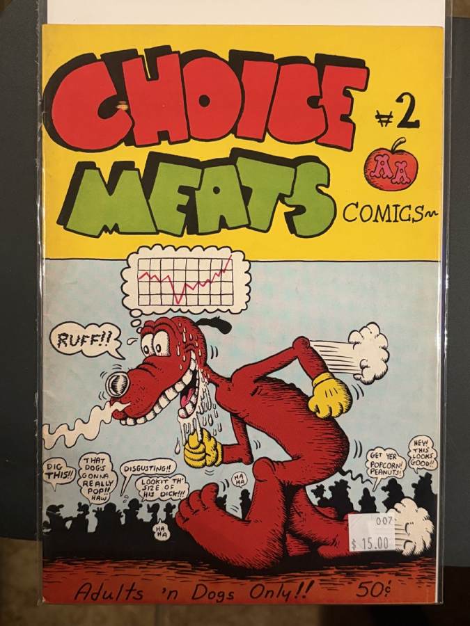 Choice Meats Comics #2 cover