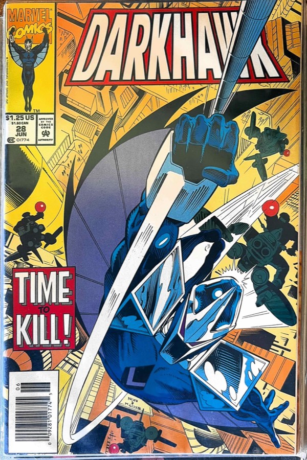Darkhawk #28 (1993) Marvel Comics cover