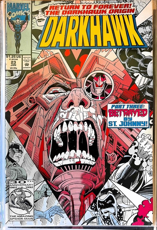 Darkhawk #23 (1993) Marvel Comics cover