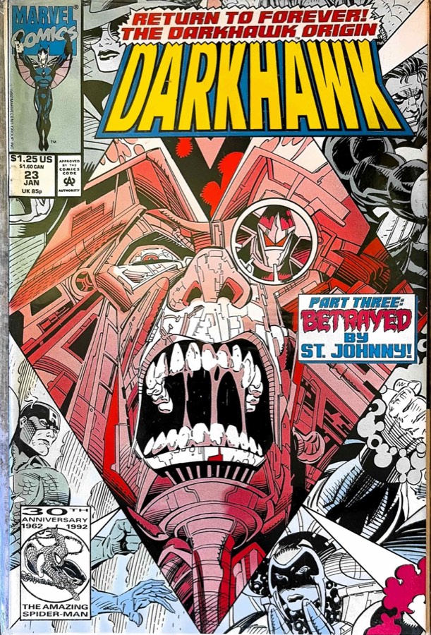 Darkhawk #23 (1993) Marvel Comics cover
