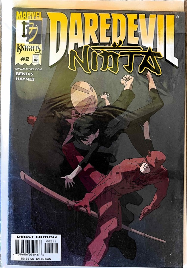 Daredevil: Ninja #2 (2001) Marvel Comics cover