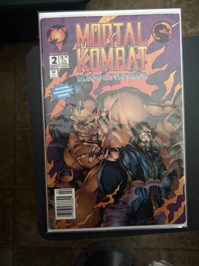 Mortal Kombat: Blood & Thunder #2 cover