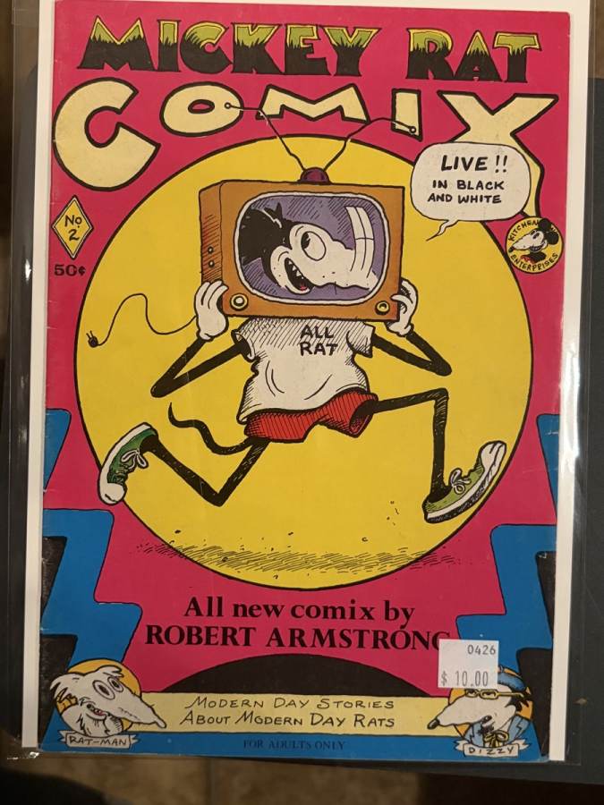 Mickey Rat Comix #2 cover