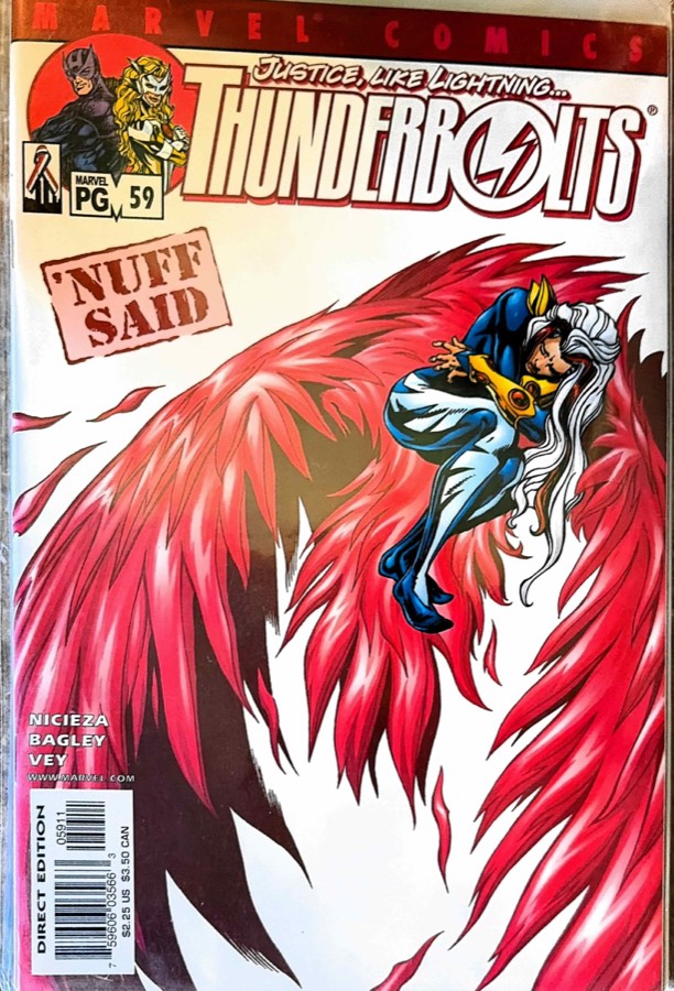 Thunderbolts #59 (2002) Marvel Comics cover