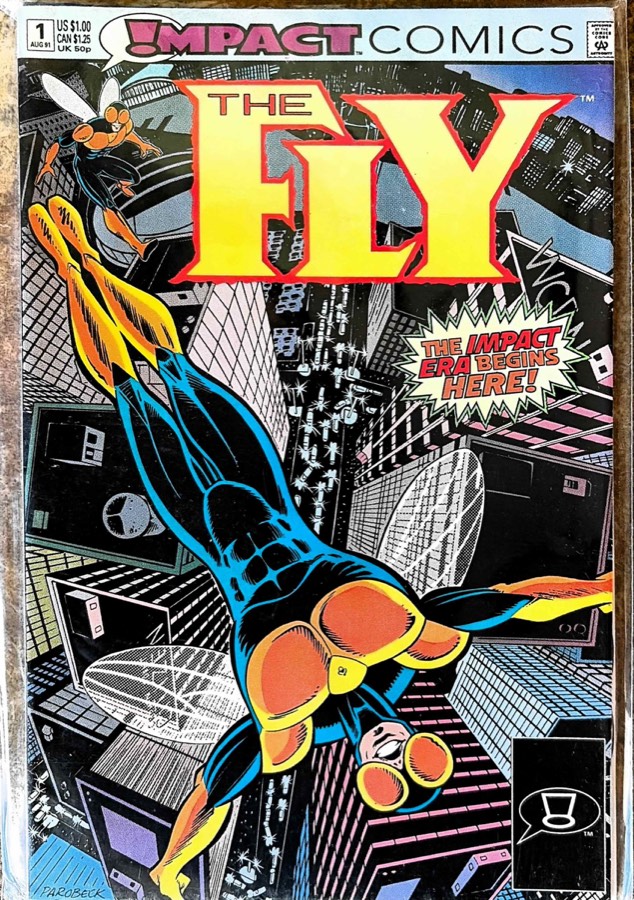 The Fly #1 (1991) Impact Comics cover