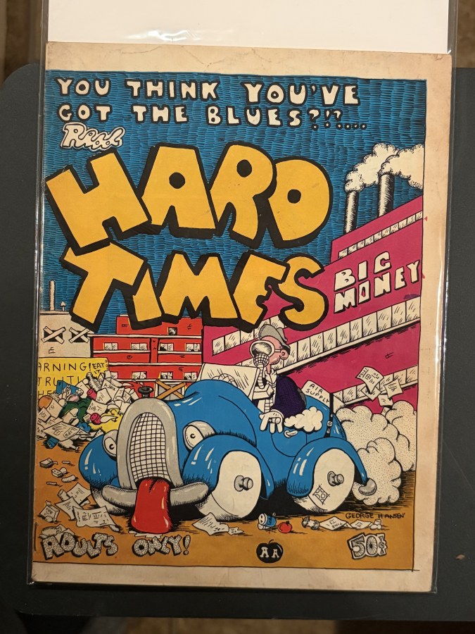 Hard Times #503 (1971) Adam's Apple cover