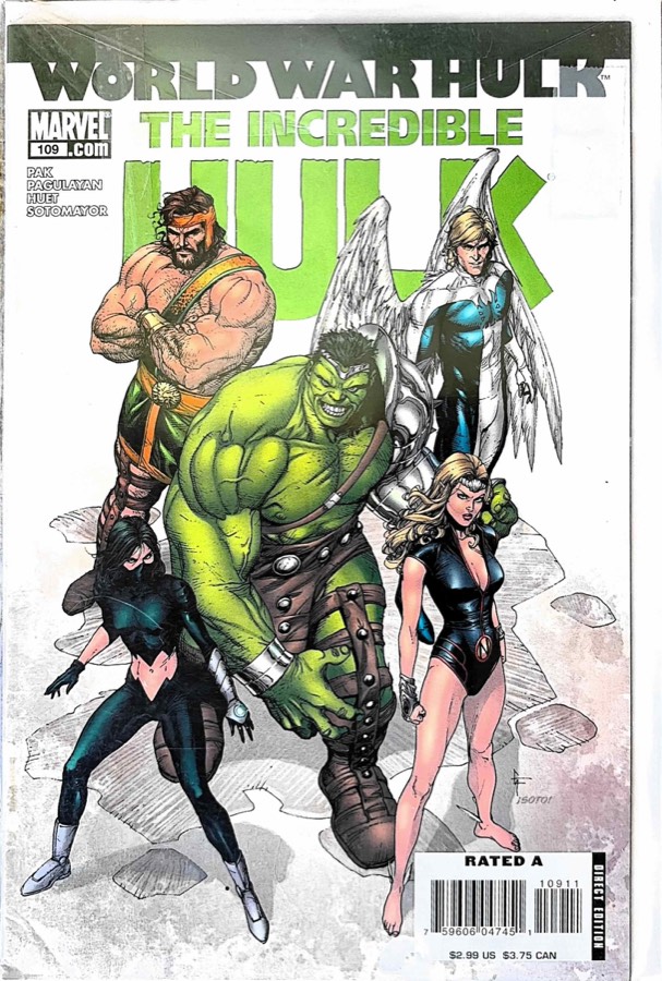 The Incredible Hulk #109 (2007) Marvel Comics cover