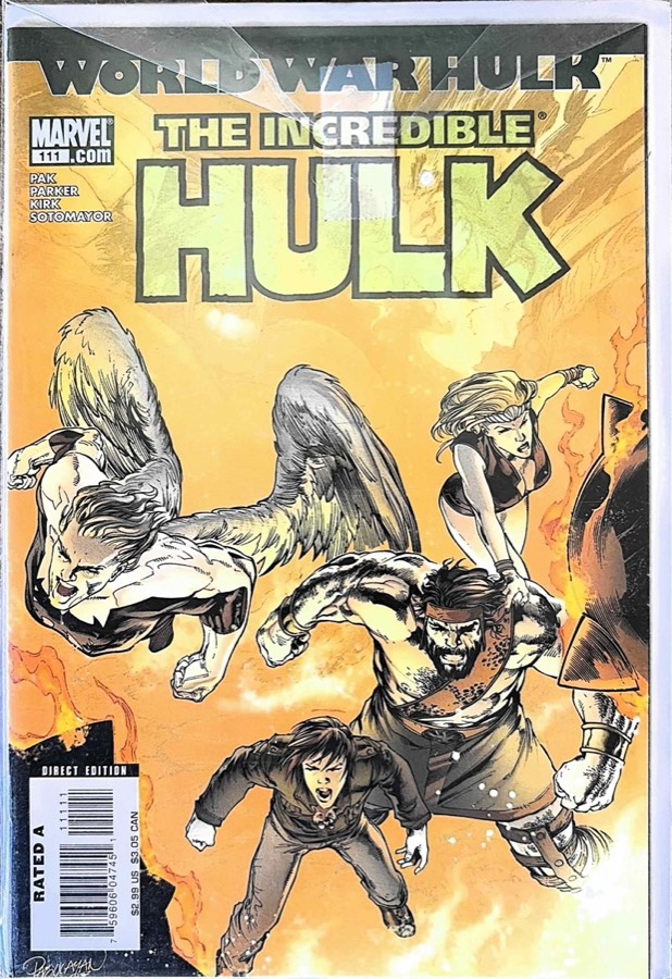The Incredible Hulk #111 (2007) Marvel cover
