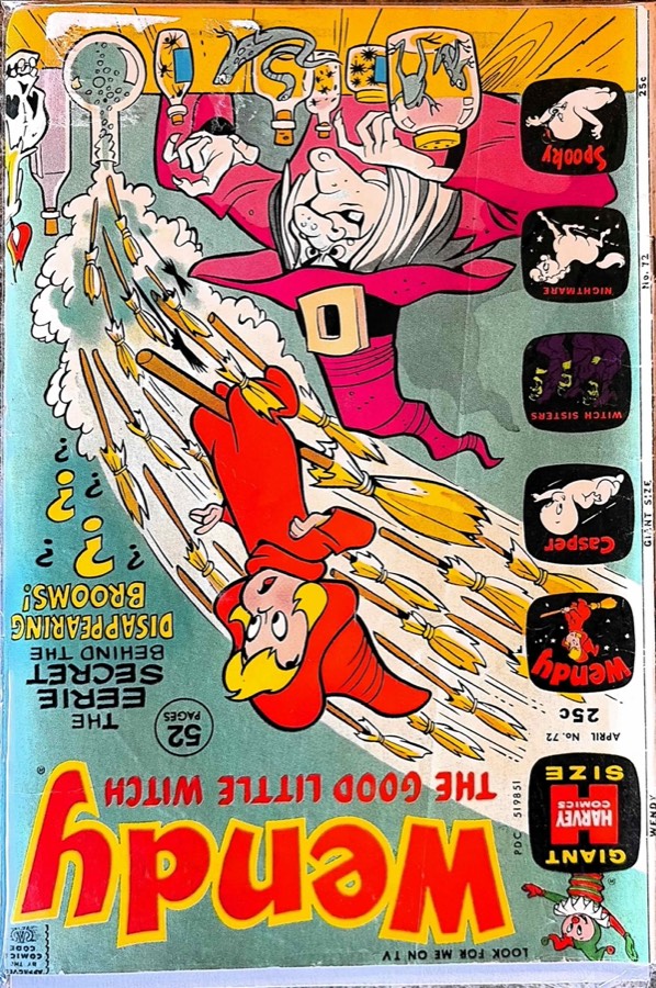 Wendy The Good Little Witch #72 (1972) Harvey Comics cover