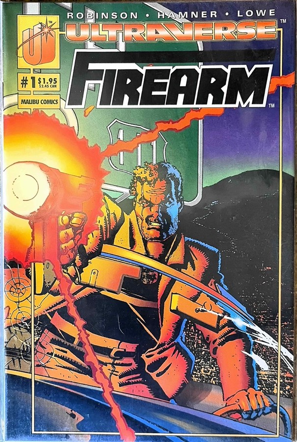 Firearm #1 (1993) Malibu Comics cover