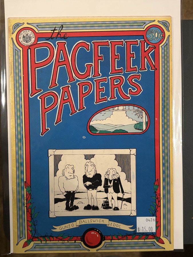 The Pagfeek Papers (1973) Kitchen Sink cover