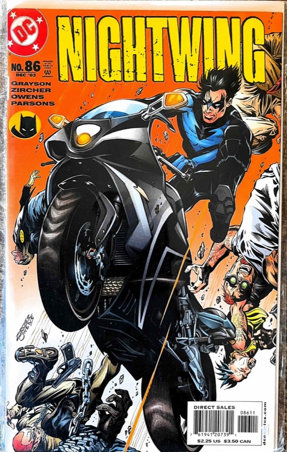 Nightwing #86 (2003) DC Comics cover