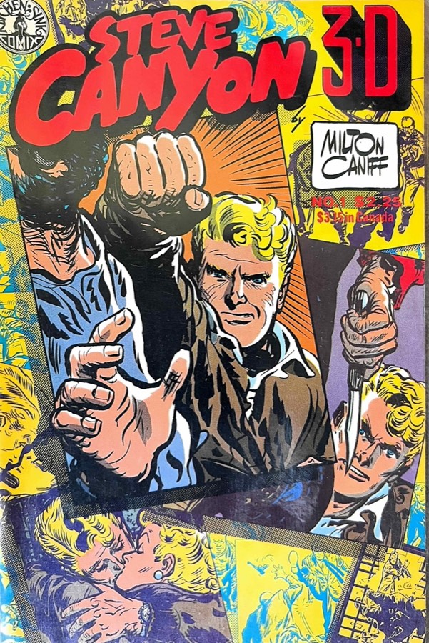 Steve Canyon 3-D #1 (1986) Kitchen Sink Comix cover