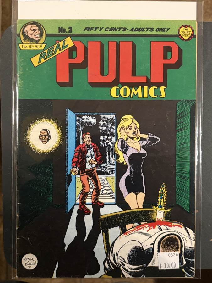 Real Pulp Comics #2 cover