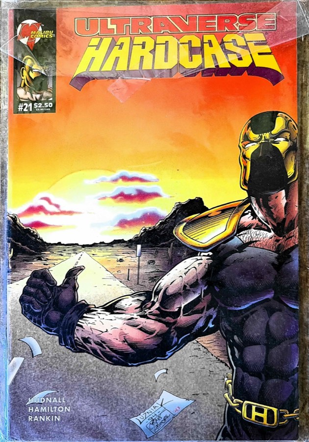 Hardcase #21 (1995) Malibu cover