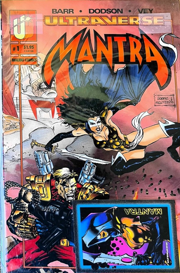 Mantra #1 (1993) Malibu Comics cover