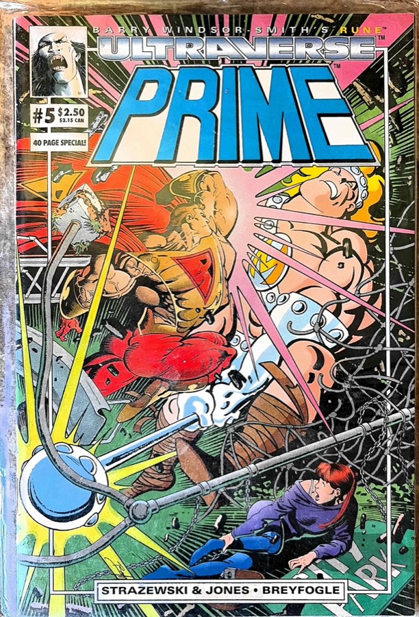 Prime #5 (1993) Malibu Comics cover