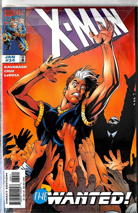 X-Man #34 (1998) Marvel direct edition cover