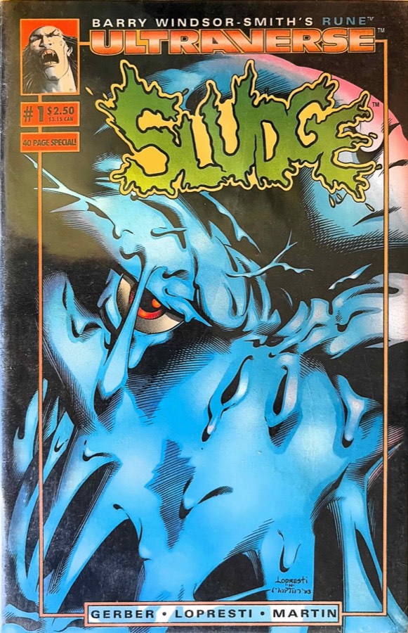 Sludge #1 (1993) Malibu cover