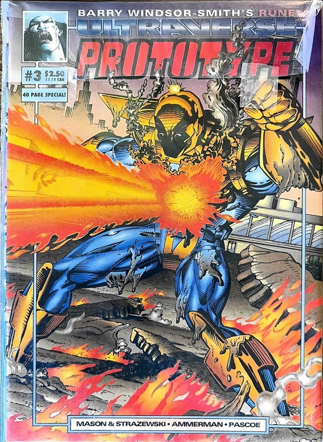 Ultraverse Prototype #3 (1993) Malibu cover